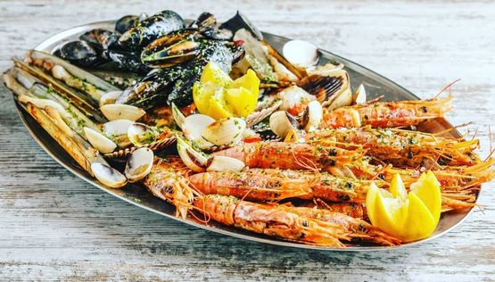 Restaurante Galicia - O´Bouzos parrillada de mariscos
