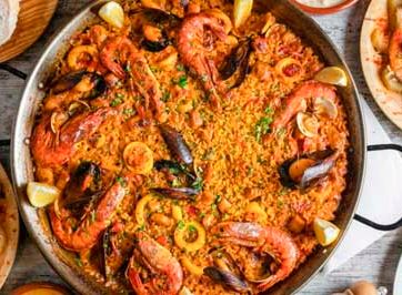 Restaurante Galicia - O´Bouzos variedad de platos
