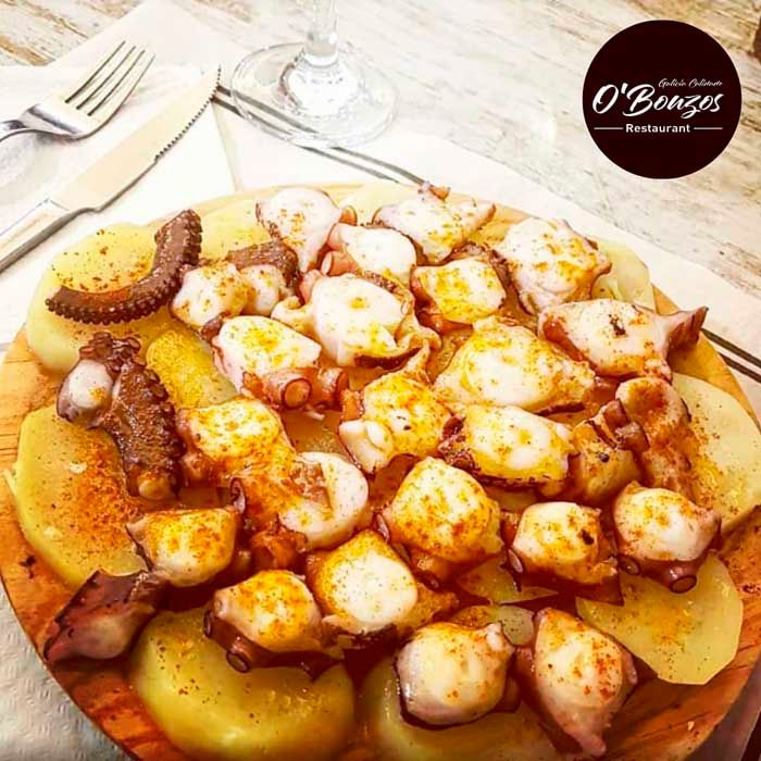 Restaurante Galicia - O´Bouzos pulpo